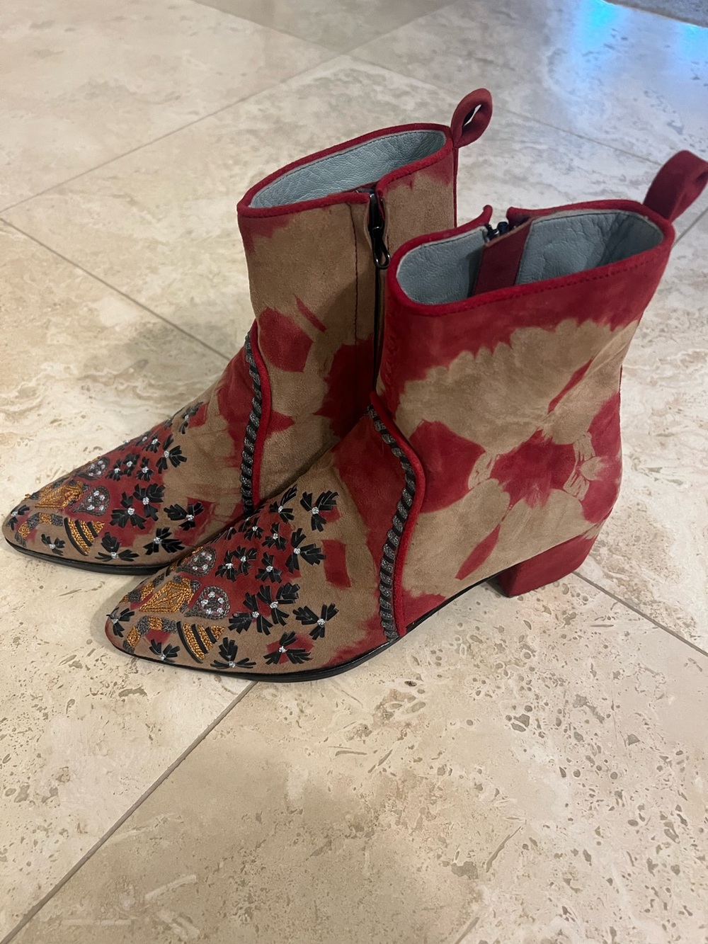 Meher Kakalia Heeled Booties